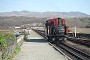 Ffestiniog railway train in Porthmadog